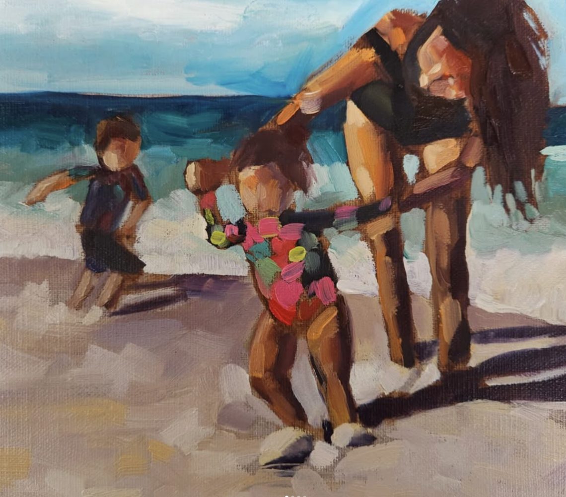 Sarah ARtist Scarborough Beach Art