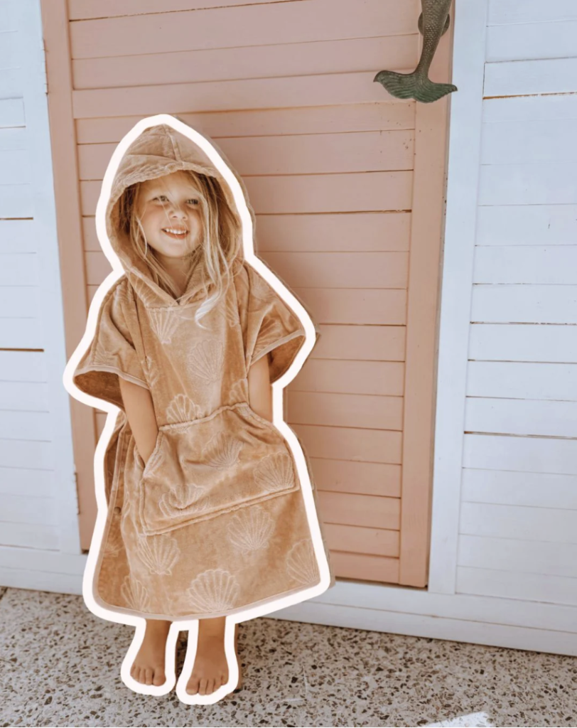 terry towel hooded kids