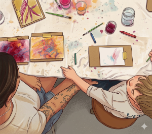 Kids and Parent Art Classes
