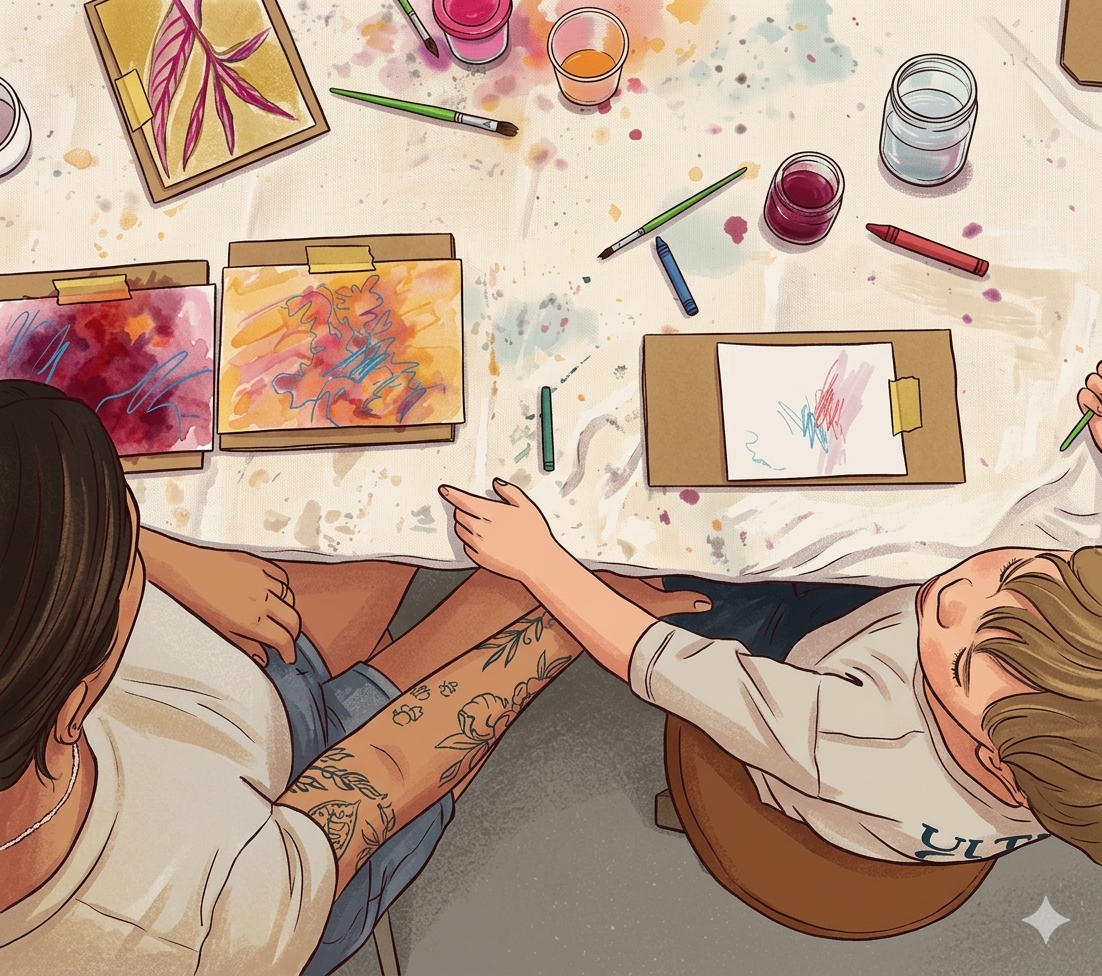 Kids and Parent Art Classes