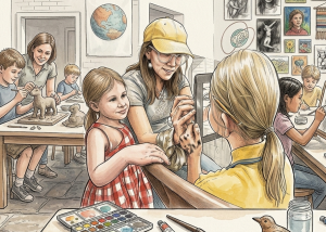 makers and me art class