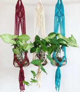 Macrame artist