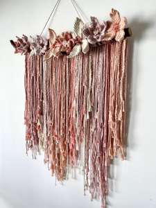 Macrame artist Perth wall hanging