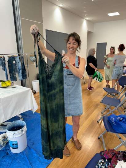 Indigo Dyeing Workshop Scarborough