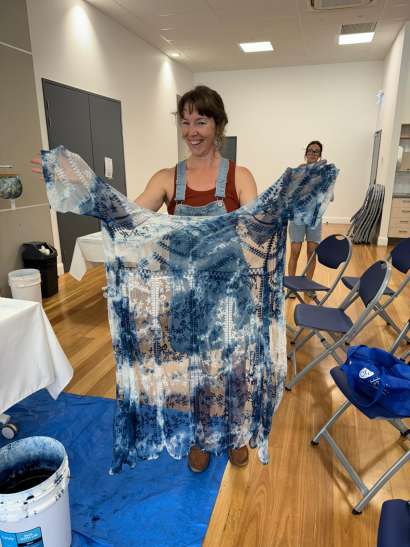 Indigo Dyeing Workshop Scarborough