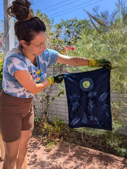 Indigo Dyeing Workshop Scarborough