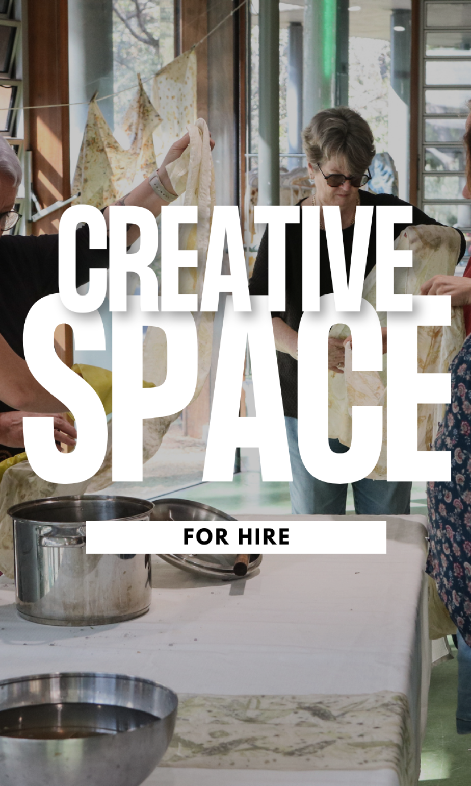 Creative Art Class hire